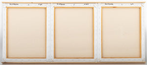 Robert O'Meara Abstract Composition Triptych Oil (9765828428083)