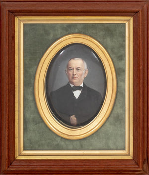 German KPM Porcelain Portrait Plaques, Pair (9802972922163)