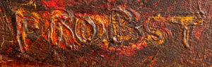 Joachim Probst "Christ" Oil on Canvas, 1955 (9743398469939)