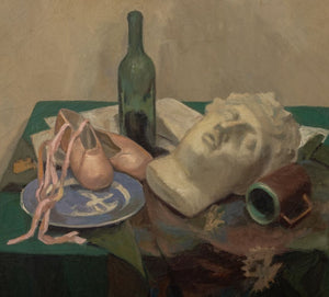 Mark Farmer Still Life with Ballet Shoes Oil, 1962 (9802975248691)