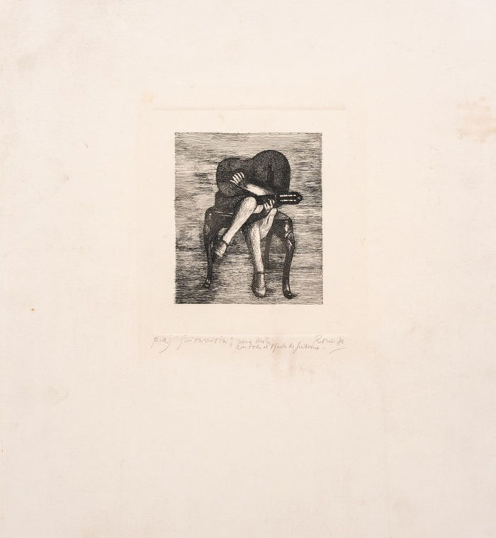 Roux "Futurista" Etching on Paper