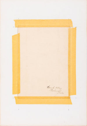 English School "Easby Abbey" Watercolor on Paper (9741569917235)