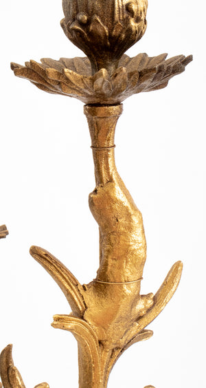 Louis XVI Style Bronze Candelabra Mounted as Lamp (9742204207411)