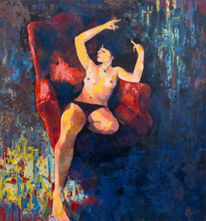 Robin Urbani "Transcendence" Oil on Canvas (9795611590963)