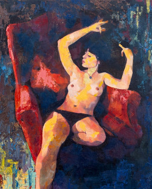 Robin Urbani "Transcendence" Oil on Canvas (9795611590963)