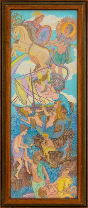 Art Nouveau Style Mythology Scene Gouache, Pr (9783267361075)