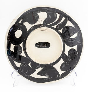 Hewitt Abstract Art Pottery Wall Plate (9795645800755)