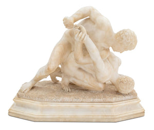 After the Antique Two Wrestlers Stone Sculpture (9741554712883)