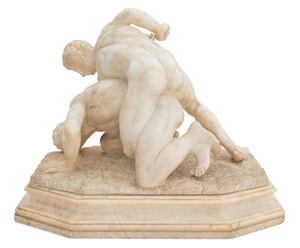 After the Antique Two Wrestlers Stone Sculpture (9741554712883)