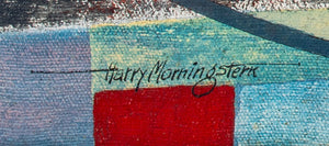 Harry Morningstern "Engine" Oil on Canvas (9670103990579)