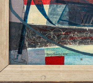 Harry Morningstern "Engine" Oil on Canvas (9670103990579)