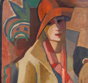 Andre Lhote "Portrait d'Anne" Oil on Paper (9744143810867)