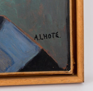 Andre Lhote "Portrait d'Anne" Oil on Paper (9744143810867)