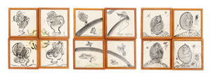 Eva Bouzard-Hui Framed Ceramic Tiles, 12 (9768978383155)