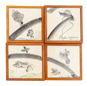 Eva Bouzard-Hui Framed Ceramic Tiles, 12 (9768978383155)