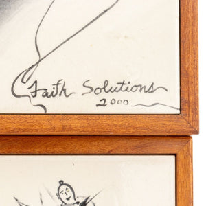Eva Bouzard-Hui Framed Ceramic Tiles, 12 (9768978383155)