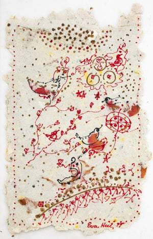 Eva Bouzard-Hui Surrealist Mixed Media on Paper, 8 (9756731769139)