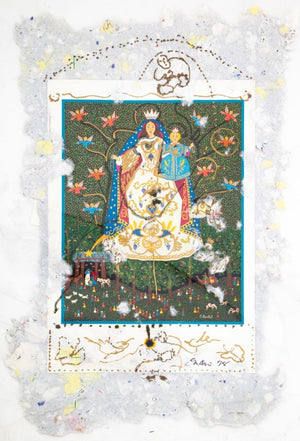 Eva Bouzard-Hui Surrealist Mixed Media on Paper, 8 (9756731769139)