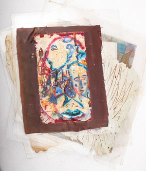 Eva Bouzard-Hui Surrealist Mixed Media on Paper, 8 (9756731769139)