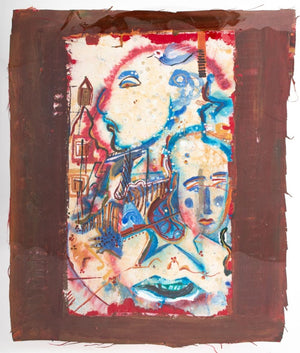 Eva Bouzard-Hui Surrealist Mixed Media on Paper, 8 (9756731769139)