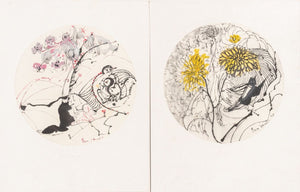 Eva Bouzard-Hui Abstract Mixed Media on Paper, 3 (9801665642803)