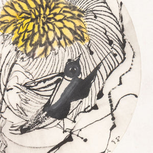 Eva Bouzard-Hui Abstract Mixed Media on Paper, 3 (9801665642803)
