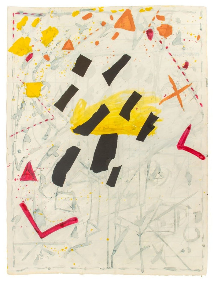 Elfi Schuselka Abstract Composition Mixed Media