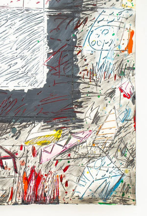 Elfi Schuselka Abstract Composition Mixed Media (9744178250035)