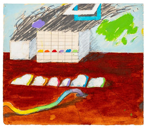 Elfi Schuselka Abstract Diptych Mixed Media (9768375288115)