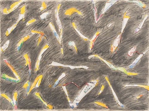 Elfi Schuselka Abstract Composition Mixed Media