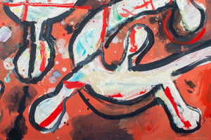 Elfi Schuselka Abstract Composition Mixed Media (9771679252787)