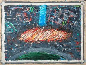 Elfi Schuselka Abstract Composition Oil on Canvas (9760919585075)