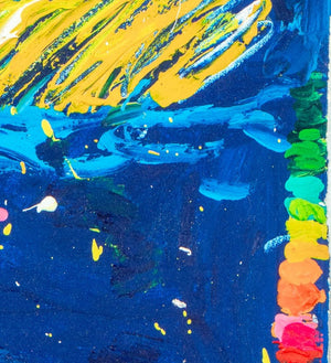 Elfi Schuselka Abstract Composition Oil on Canvas (9760927875379)