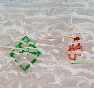 Elfi Schuselka Abstract Composition Oil on Canvas (9768464286003)