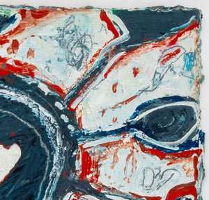 Elfi Schuselka Abstract Composition Oil on Canvas (9760027214131)