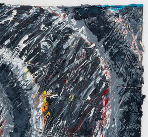 Elfi Schuselka Spiral Composition Oil on Canvas (9760990396723)