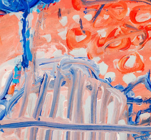 Elfi Schuselka Abstract Composition Oil on Canvas (9761024114995)