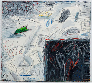 Elfi Schuselka Abstract Composition Oil on Canvas (9767124205875)