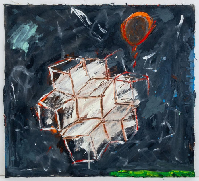 Elfi Schuselka Abstract Composition Oil on Canvas