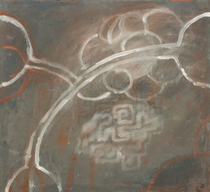 Elfi Schuselka "Grey Maze" Abstract Oil on Canvas (9767188922675)