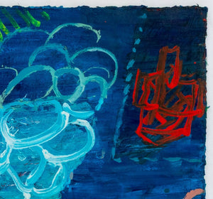 Elfi Schuselka Abstract Composition Oil on Canvas (9767227031859)