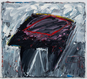 Elfi Schuselka Abstract Composition Oil on Canvas (9768106918195)