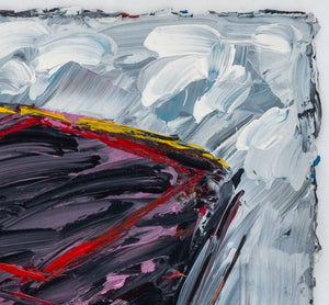 Elfi Schuselka Abstract Composition Oil on Canvas (9768106918195)