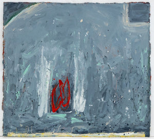 Elfi Schuselka Abstract Composition Oil on Canvas (9768133132595)