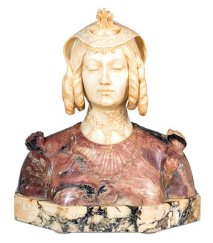 A. Petrilli "Violante Beatrice of Bavaria" Bust (9755172962611)
