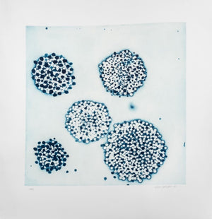 Ross Bleckner "Cluster" Etching and Aquatint (9742333346099)