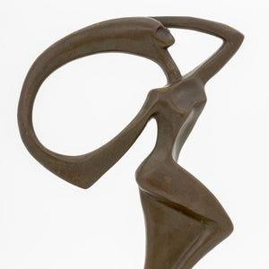 Modern Abstract Standing Female Bronze Sculpture (9801756246323)