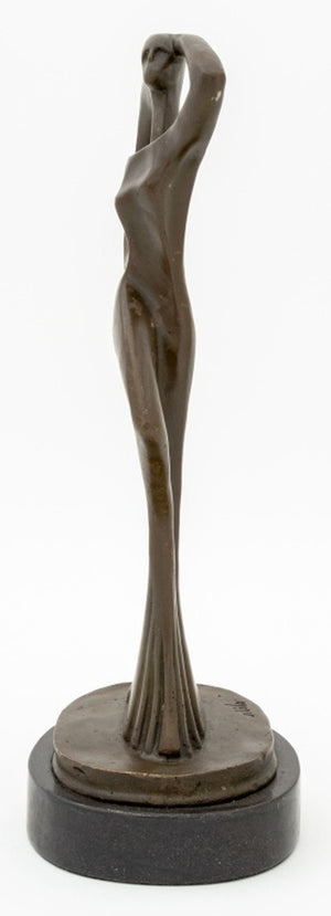 Modern Abstract Standing Female Bronze Sculpture (9801756246323)