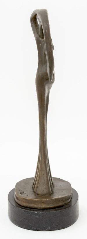 Modern Abstract Standing Female Bronze Sculpture (9801756246323)