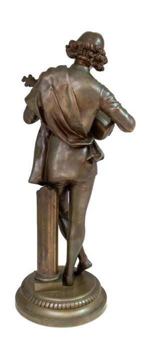Paul Dubois "Le Chanteur Florentin" Bronze (9738474094899)